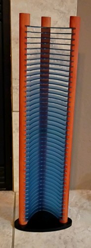 Vtg atlantic disc holder - vtg, cd