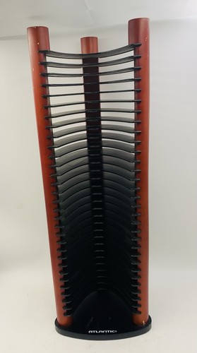 Wood black blue tower - wood,
