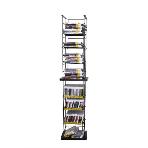 Tower media rack dvd - media,